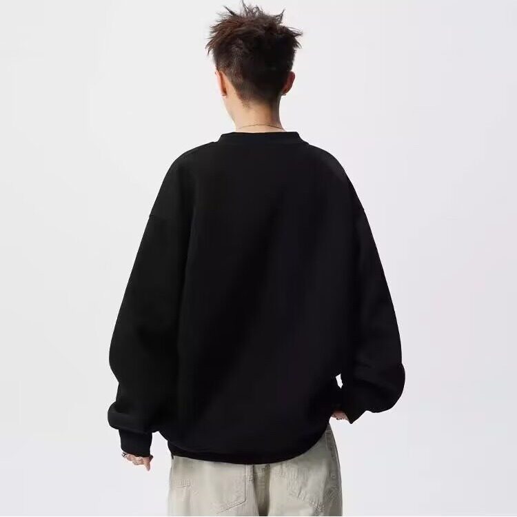 【网149】字母印花肩链拼接圆领卫衣男A079-3324-P35,男装卫衣,电商A079