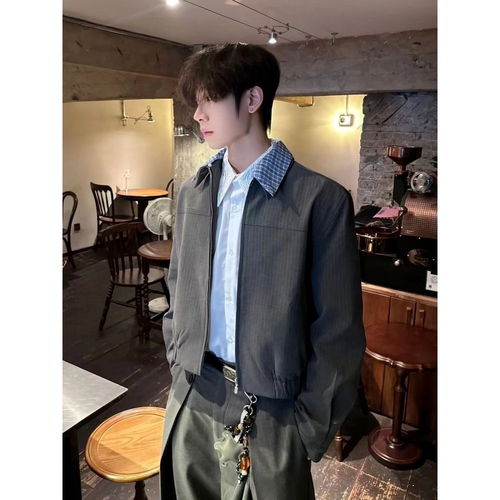 【64】可拆卸双领夹克休闲外套简约新款A079-A911-P85