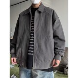 【23】翻领休闲夹克男士2025年春秋季新款A079-JK455-P59，男装夹克，电商A079