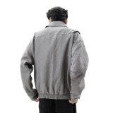 【网9】外套男春秋季2025新款闲飞行员夹克A079-644-P44，男装夹克，电商A079