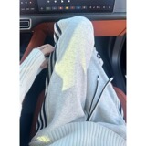 【193】25三条杠裤子男秋冬运动卫裤直筒休闲裤A079-7729-P36，男装休闲裤，电商A079