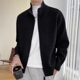 【2】5秋冬季新款男士立领夹克宽松针织毛衣A079-MY213-P55，男装针织衫/毛衣，电商A079