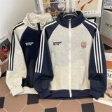 【网114】三条杠夹克男秋季休闲外套A079-J63-P43，男装夹克，电商A079