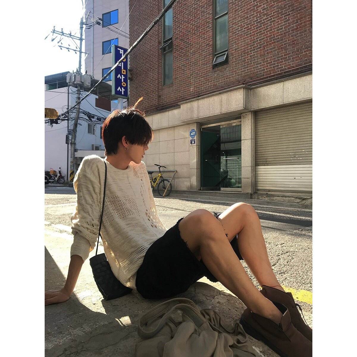 【网7】破洞不规则毛衣男冬季镂空羊毛针织衫A079-MY9561-47,男装针织衫/毛衣,电商A079