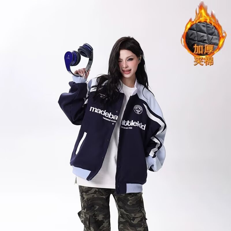 【178】25新款夹棉夹克文艺新款气质ins夹克A079-A2501-P76