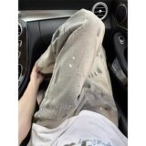 【网117】牛仔裤筒长裤潮牌嘻哈阔腿裤子A079-M2041-P44，男装牛仔裤，电商A079
