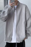 【001】立领针织开衫外套男士春秋冬宽松休闲毛衣A079-M5003-P55，男装针织衫/毛衣，电商A079