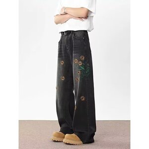 【240】日系百搭牛仔裤时尚新款ins气质A079-K1188-P41图片