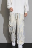 新复古做休闲裤男士潮牌垂感A079-K20-P43【网络图1】4-8XL元，男装休闲裤，电商A079