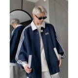 【网图有货4】拼接撞色立领外套男A079-5017-P47，男装夹克，电商A079