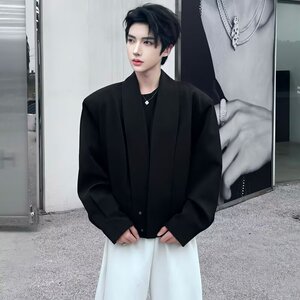 【网23】百搭简约文艺潮流流行西装A079-X18-54,男装西服,电商A079