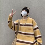 【网108】25新款潮流原宿长袖毛衣A079-7115-P31，男装针织衫/毛衣，电商A079