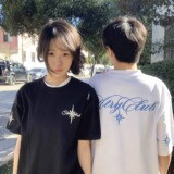[003]情侣宽松短袖T恤A079-3293-P30，男装T恤，电商A079