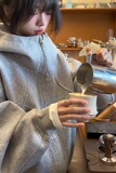 【52】25休闲加厚连帽开衫外套A079-WY311-P48，女装短外套，电商A079