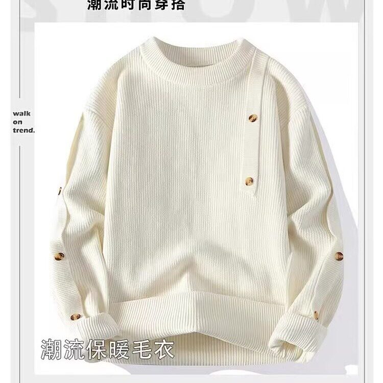 【网86】新款圆领毛衣外套加厚针织开衫A079-Y118-P55,男装针织衫/毛衣,电商A079