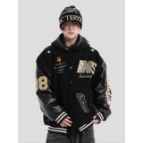 【28】5宽松贴布刺绣棒球服夹克外套男女A079-JK782-P64，男装夹克，电商A079