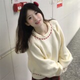 【243】圆领套头毛衣女学生冬季新款软糯百搭针织衫A079-6188-P55，男装针织衫/毛衣，电商A079