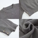 【网2】休闲秋冬款圆领针织衫A079-196-P58，男装针织衫/毛衣，电商A079