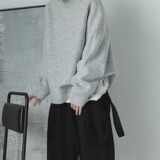 [32]5纯色毛衣男女同款2025年新款半高领A079-MY2310-P50，男装针织衫/毛衣，电商A079