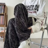 网24】秋季加绒加厚宽松直筒运动阔腿休闲长裤A079-GK20-P30，男装卫衣，电商A079