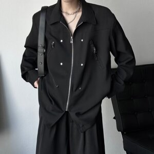 【网59】长袖衬衣男韩版宽松开衫外套A079-C248-P39,男装衬衫,电商A079