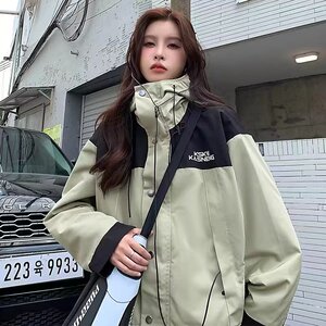 【网136】25系长袖连帽常规款无品牌冲锋衣外套A079-J45-P58图片