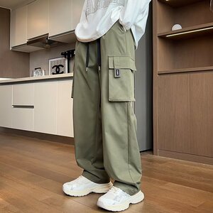 工装裤男款2025夏季新休闲裤A079-K02-P35【网络图1】4-8XL元图片