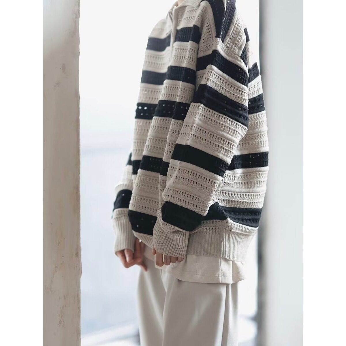 【59】秋冬上衣长袖polo衫针织套衫A078-801-P45,男装卫衣,电商A079