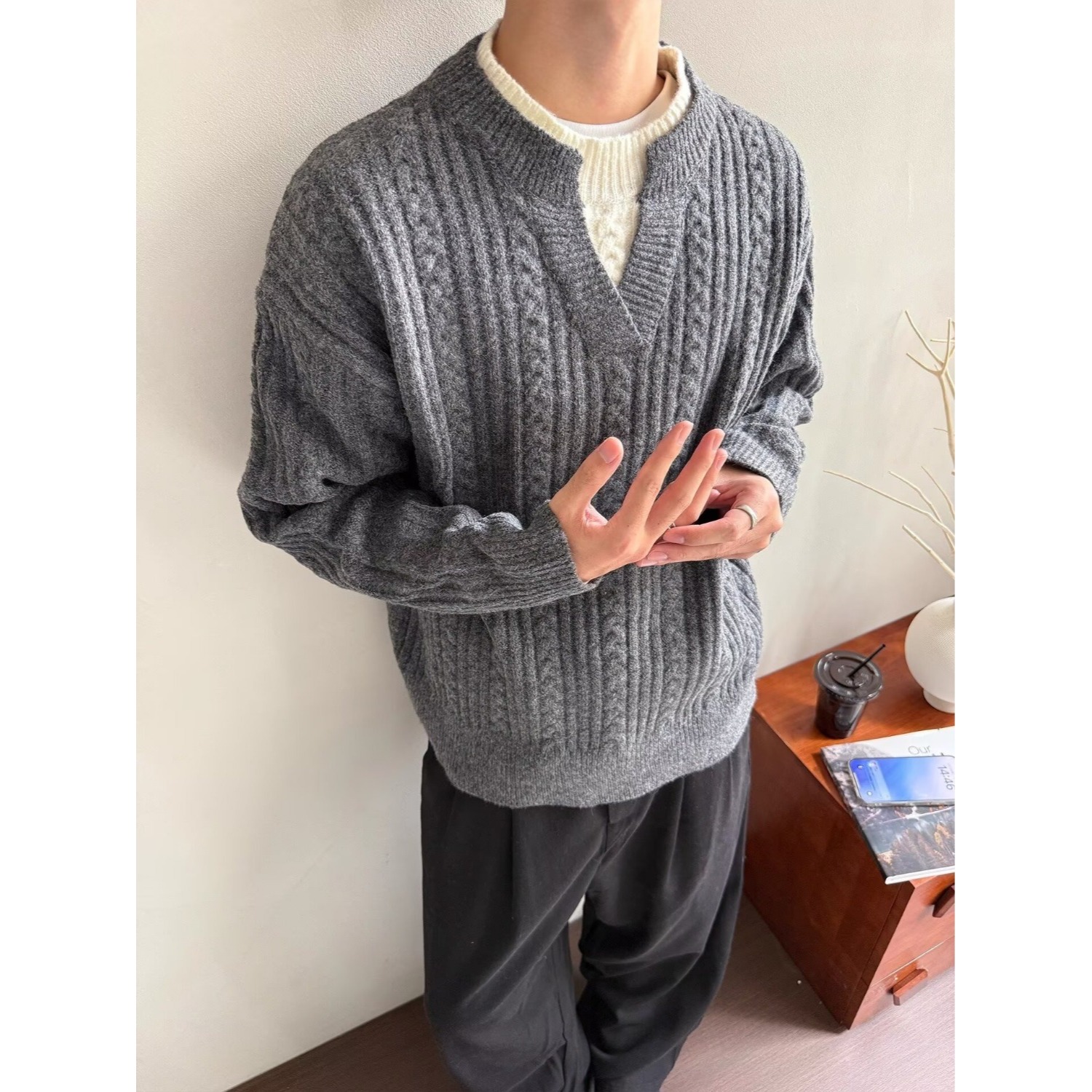 【125】长袖毛衣新款百搭针织衫A079-7702-P59,男装针织衫/毛衣,电商A079 【125】长袖毛衣新款百搭针织衫A079-7702-P59,男装针织衫/毛衣,电商A079