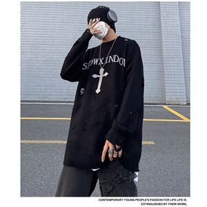 【101】新款文艺潮流日系ins长袖毛衣气质简约A079-7325-P39图片
