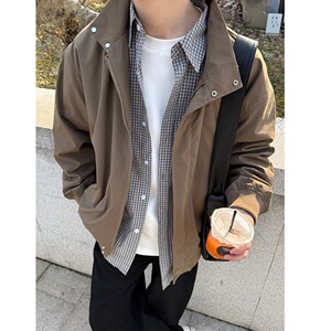 [175]外套男新款开衫立领宽松休闲工装夹克潮A079-JK8803-P57,男装夹克,电商A079