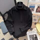 【网137】春季新款假两件衬衫男长袖A079*-C02-P49，男装衬衫，电商A079