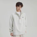 【177】卫衣男士2025新款加绒男装内搭半拉链A079-1343-P49，男装卫衣，电商A079