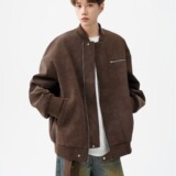 【网23】夹克棒球服上衣潮牌开衫男A079-J376-P69，男装夹克，电商A079