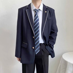 【网45】日系西装学院风校园DK西服外套制服班服校A079-W72-P62图片