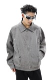 【网9】套男春秋季2025新款飞行员夹克A079-644-P44，男装夹克，电商A079