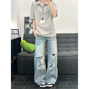 [012]短袖polo衫男女夏翻领t恤正肩五分袖A079-D202-P28图片