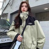 【网136】系长袖连帽常规款无品牌标准冲锋衣外套A079-J45-P58，男装夹克，电商A079