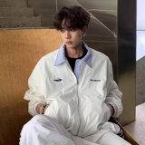 【网6】jk翻领夹克外套男春秋季2025新款A079-W232-P57，男装夹克，电商A079