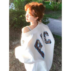 【网150】刺绣棒球服男女高级感情侣夹克白色外套A079-544-P59图片