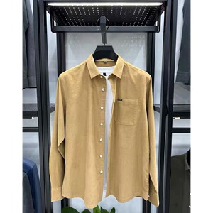 【132】25灯芯绒工装长袖衬衫男春秋冬季新款A079-CS382-P34图片