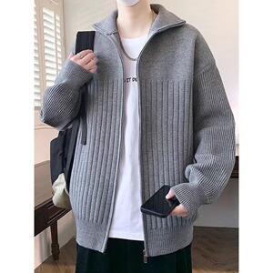 【网2】YM183半高领针织开衫毛衣A079-YM183-P63图片