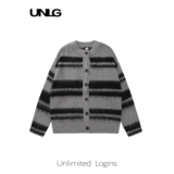 【网7】25毛衣开衫外套男女秋冬季氛围感针织衫A079-MY9564-P63，男装针织衫/毛衣，电商A079