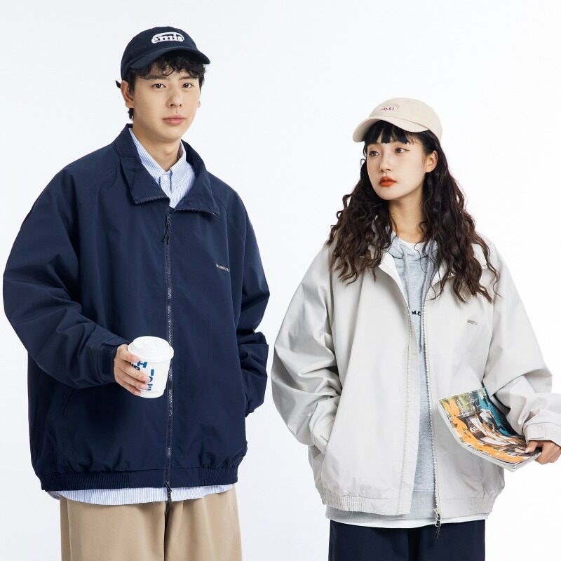 【网26】春季新款日系休闲夹克男立领A079-651-P48,男装夹克,电商A079
