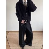 【网54】2025男休闲毛衣开衫宽松毛衫男士针织衫A079-M169-P52，男装针织衫/毛衣，电商A079