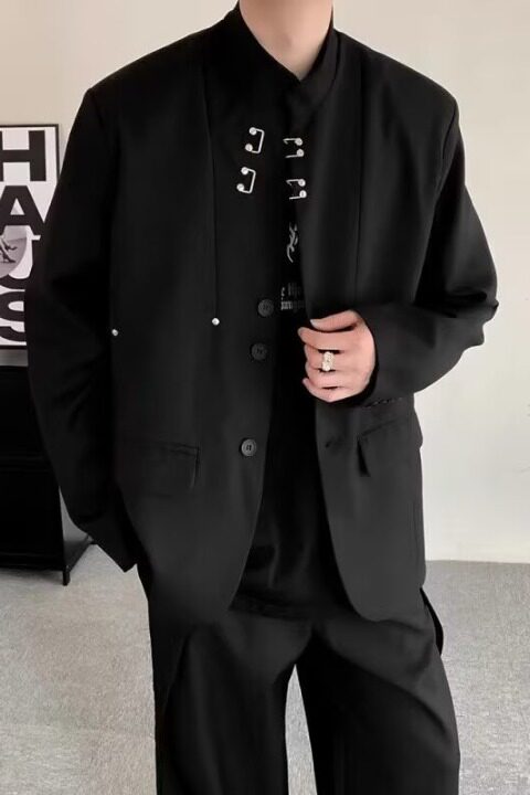 【079】立领西服中山装A079-XZ30-P59,男装西服,电商A079
