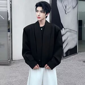 【网23】百搭简约文艺潮流流行西装A079-X18-54图片