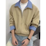 2855假两件外套时尚ins日系新款百搭A079-DX223-P63，女装短外套，电商A079