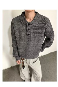 【41】长袖毛衣流行ins潮流新款时尚针织衫A079-M5804-P69图片
