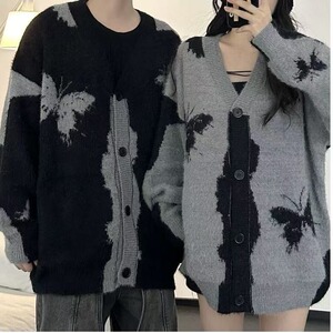 【网28】提花针织开衫情侣秋冬新款A079-M29-P60图片